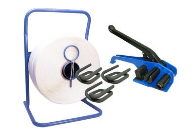 Angebot: 13mm Textilband * Umreifungsset * Umreifungs Set * Béndelgerät Béndeln