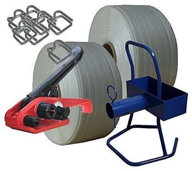 Sonderpreis: Grosses 13mm Umreifungsset * Umreifungs Set Béndelset Béndelgerät