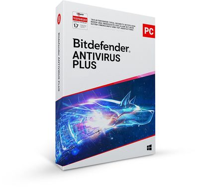 Bitdefender Antivirus Plus 2025, 1 PC (Windows), 1 Jahr, Download