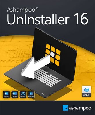Ashampoo UnInstaller 16, Windows 11/10, 1 PC, Dauerlizenz, Digitaler Download