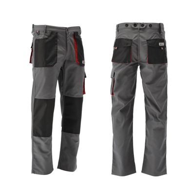 Arbeitshose DAN grau/rot Gr. XL