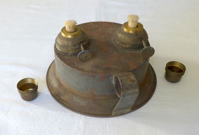 Brenner 2 flammig Laterne Leuchte Eisenbahn WK WH