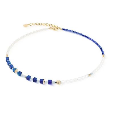 Collier - Edelstahl - Princess Fusion - Tiefblau