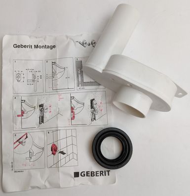 Geberit Urinal-Absauge-Siphon Urinal Siphon Ø 50 mm 152.637.11.1 weiß