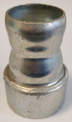 LORO-X Stahlrohr Anschlussstück mit IG 50 mm x AG 2" DN50 L= 97 mm für Ölleitung