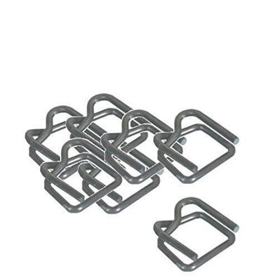 19mm Textilband Textilbandumreifung Drahtklammern Verschlussklemmen 500 Stéck