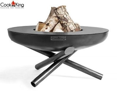 Hochwertige Feuerschale 80cm-100cm mit Grillplatte