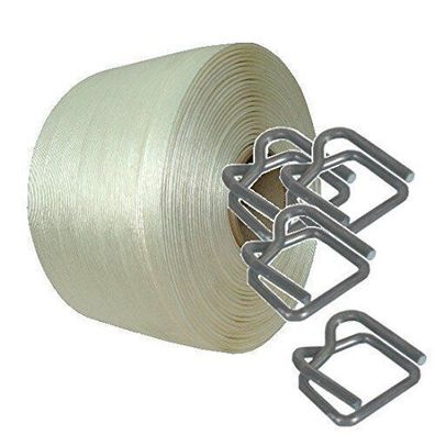 Umreifungs Set mit 13mm Band * Umreifungs Set Béndelset Béndelgerät Textil