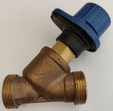 MNG Honeywell Strangregulierventil Kombi-3-Plus blau, AG, Rotguss, DN20 V5010X0020