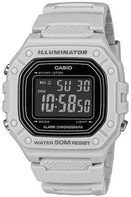 Casio Herren-Digitaluhr Sandfarben W-218H-8BVEF