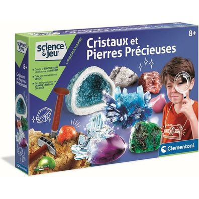 Wissenschaftsspiel Clementoni Crystals and Gemstones