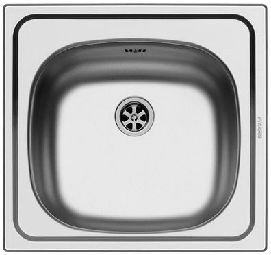 Pyramis Küchenspüle E33 46.5 cm Einbau Edelstahl