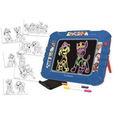Lexibook - Paw Patrol Neon-Leucht-Zeichentafel (CRNEOPA)