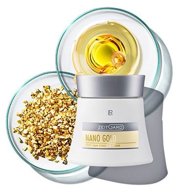 Zeitgard Nanogold 2in1 Augencreme & Maske