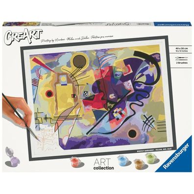 CreArt - Serie B Kunstsammlung: Kandinsky Gelb, Rot, Blau