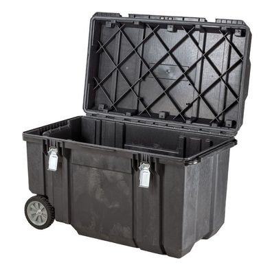 Stanley FATMAX MOBILE Montagebox 240L, Schwarz, Aluminium, Kunststoff, Kratzresistent