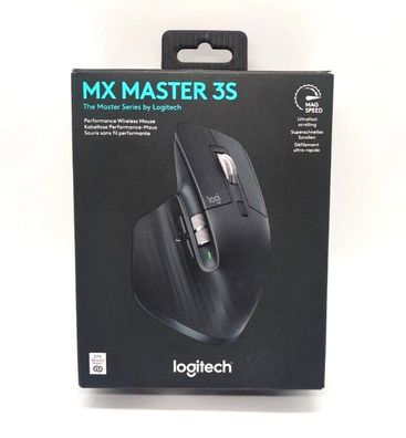 Logitech MX Master 3S Kabellos Maus - Grafit