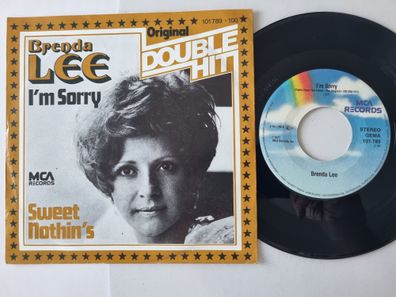 Brenda Lee - I'm Sorry/ Sweet Nothin's 7'' Vinyl Germany