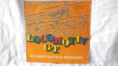 Locomotiv GT Motor Ich wart´auf Dich irgendwo Single Amiga 455996