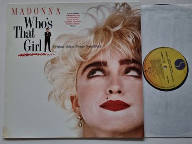 Madonna - Who's That Girl (Original Motion Picture Soundtrack) Vinyl LP Europe