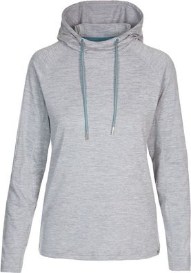 Trespass Damen Hoodie / Sweatshirt Hattie - Female Active Hoodie Platinum Marl