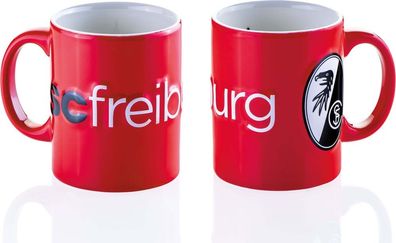 SC Freiburg SCF Tasse Relief Fußball