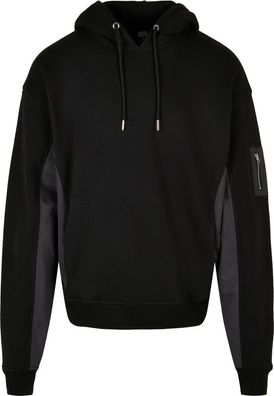 Urban Classics Military Bomber Hoody Black