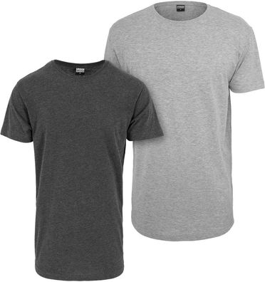 Urban Classics T-Shirt Shaped Long Tee 2-Pack AZ638