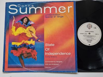 Donna Summer - State Of Independence (Long Version) 12'' Vinyl Maxi Germany
