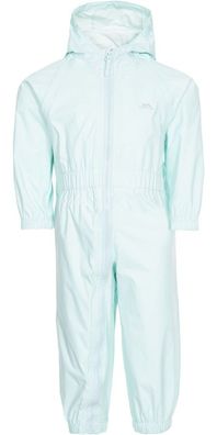 Trespass Kinder Regenset Button - Babies Rain Suit Pale Mint