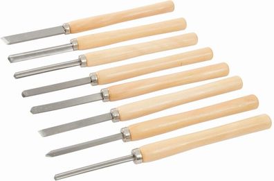 Silverline Holzbearbeitungswerkzeuge Holzstechbeitel, 8-tlg. Satz
