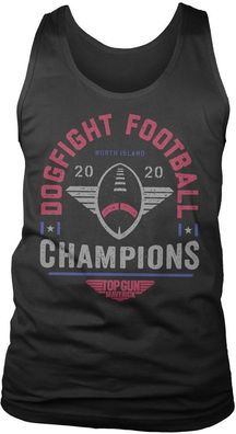 Top Gun Maverick Dogfight Tank Top Black