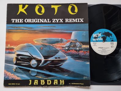 Koto - Jabdah (The Original ZYX Remix) 12'' Vinyl Maxi Germany