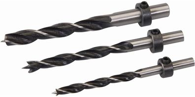 Silverline Bohrer Dübellochbohrer, 3-tlg. Satz 6, 8 u. 10 mm