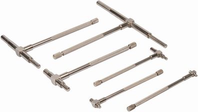 Silverline Präzisionswerkzeuge Teleskoplehren, 6-tlg. Satz 8–150 mm