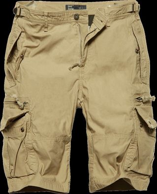 Vintage Industries Cargoshorts Gandor Shorts Sand