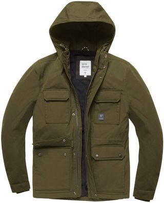 Vintage Industries Funktionsjacke Winston Parka Taupe