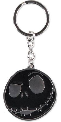 Nightmare Before Christmas - Metal Keychain Black