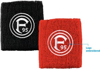 Fortuna Düsseldorf Schweißband rot-schwarz Fussball