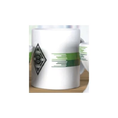 Borussia Mönchengladbach Tasse Streifen Fussball
