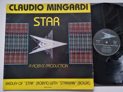 Claudio Mingardi - Star 12'' Vinyl Maxi Italy/ CV David Bowie - Starman