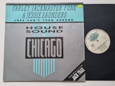 Farley 'Jackmaster' Funk/ Jessie Saunders - Love Can't Turn Around 12'' Vinyl
