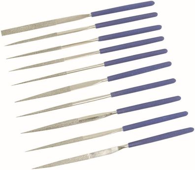 Silverline Feilen Diamant-Nadelfeilen,10-tlg. Satz 10-tlg. Satz