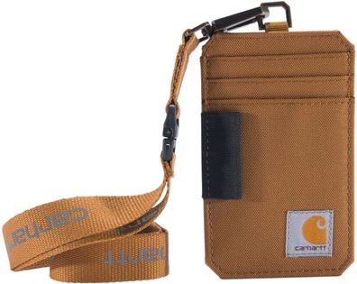 Carhartt Nylon Duck Id Holder And Lanyard Carhartt® Brown
