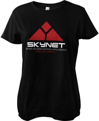 The Terminator - Skynet Girly Tee Damen T-Shirt Black