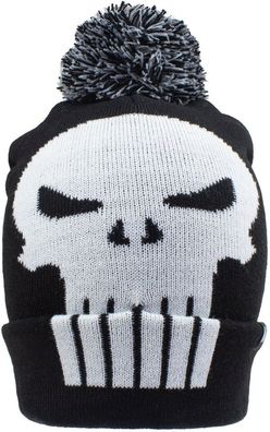 Marvel Comics Punisher - Skull (Beanie Pom) Mütze