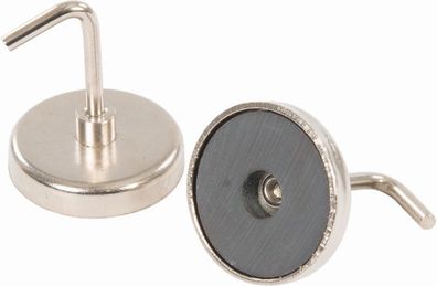 Silverline Feinarbeiten Magnetische Haken, Doppelpckg. 35 mm