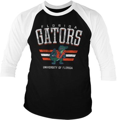 University of Florida Florida Gators Vintage Baseball 3/4 Sleeve Tee Longsleeves