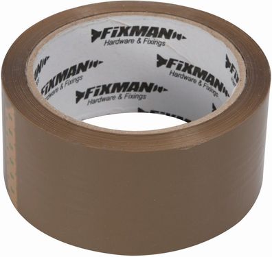 Fixman Absperr- und Klebebänder Paketband 48 mm x 66 m