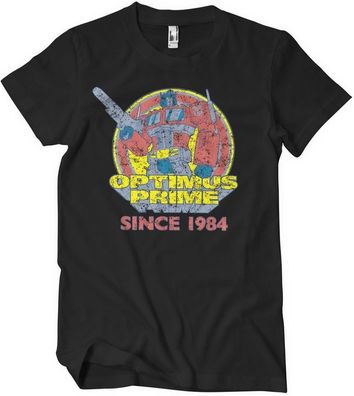 Transformers Optimus Prime - Since 1984 T-Shirt Black